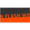 flash鼠标特效-随鼠标左右移动的文字