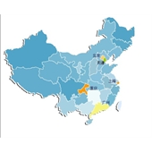 中国城市地图FLASH特效
