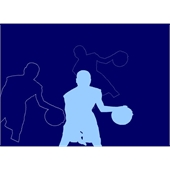 篮球运动flash动画特效
